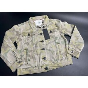One Teaspoon NWT Kids Safari Camo Trucker Jacket in Size 7/8‎